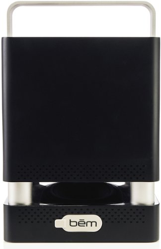 bem wireless - Party Block Wireless Bluetooth Speaker - Black-Front_Standard 