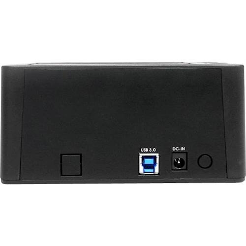 StarTech.com Dual USB 3.0 Hard Drive Docking Station - Black GLOBAL SHIPPING
