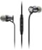 Sennheiser - MOMENTUM Earbud Headphones - Black Chrome-Front_Standard