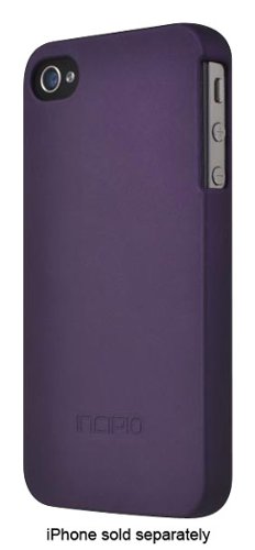 Incipio - feather Snap-On Case for Apple® iPhone® 4 and 4S - Paparazzi Purple-Front_Standard 