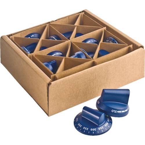 Thermador - Control Knob Set for Pro Harmony PRD364ELHU and PRD364GDHU Ranges and Rangetops - Blue-Front_Standard 
