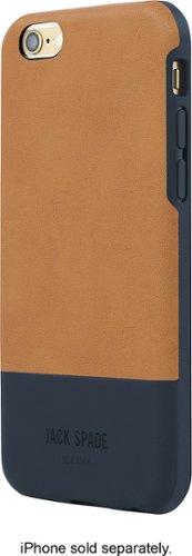  JACK SPADE - Case for Apple® iPhone® 6 and 6s - Tan/Navy