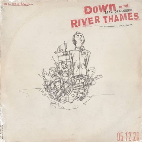  Down by the River Thames [Orange Vinyl] [LP] - VINYL INTERNATIONAL SHIPPING