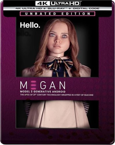  M3GAN (Steelbook) - 4K Blu-Ray [4K Ultra HD Blu-ray]