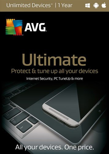  AVG - Ultimate 2016 (Unlimited Devices) (1-Year Subscription)