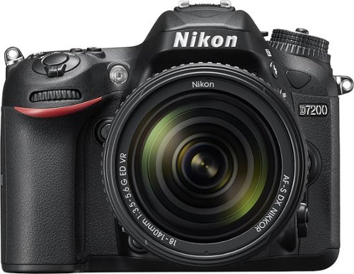  Nikon - D7200 DSLR Camera with 18-140mm Lens - Black