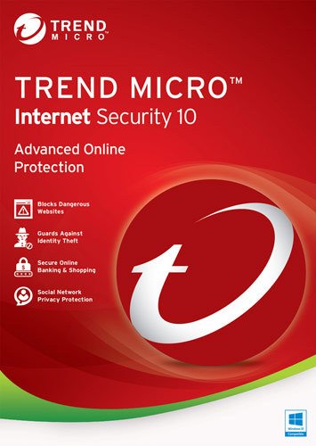  Trend Micro Internet Security 10 (1 User)