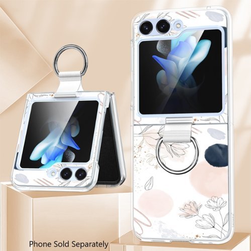 SaharaCase Inspire Series Hard-Shell Case for Samsung Galaxy Z Flip6 - Floral BUY ONLINE