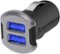 Scosche - reVOLT USB Vehicle Charger - Space Gray-Front_Standard