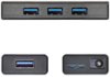 j5create - USB 3.0 4-Port Mini Hub - Black-Front_Standard