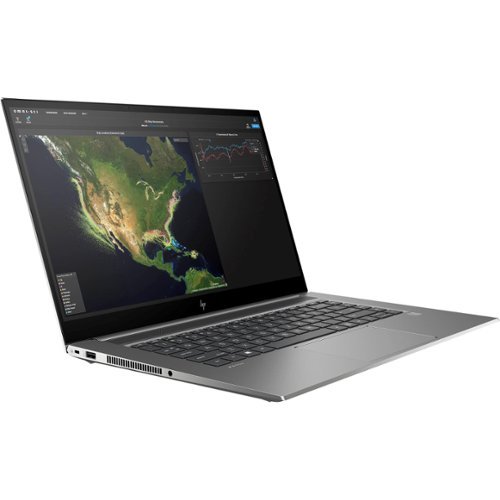 HP - ZBook Studio G7 15.6" Refurbished Laptop - Intel 10th Gen Core i7 with 32GB Memory - NVIDIA Quadro T1000 4GB - 1TB SSD - Gray