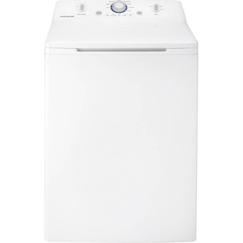 Frigidaire - 3.4 Cu. Ft. 8-Cycle Top-Loading Washer - Classic White-Front_Standard 
