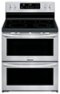 Frigidaire - Gallery 7.2 Cu. Ft. Self-Cleaning Freestanding Double Oven Electric Range - Stainless Steel-Front_Standard