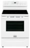 Frigidaire - Gallery 5.7 Cu. Ft. Self-Cleaning Freestanding Electric Convection Range - White-Front_Standard