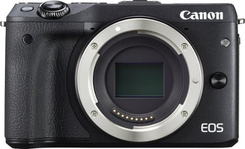  Canon - EOS M3 Mirrorless Camera (Body Only) - Black