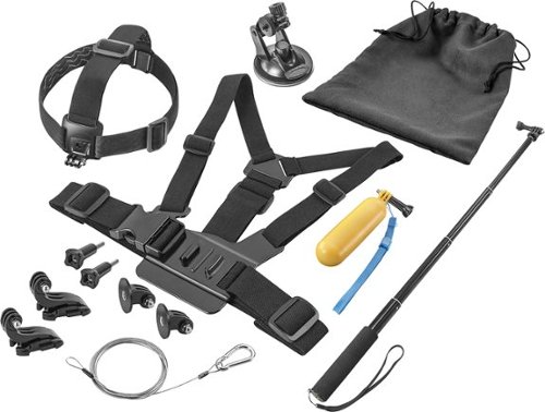  Dynex™ - Essentials Accessory Kit for GoPro Action Camera