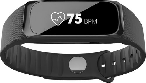  Striiv - Fusion Bio Activity Tracker + Heart Rate - Black/Red/Denim Blue