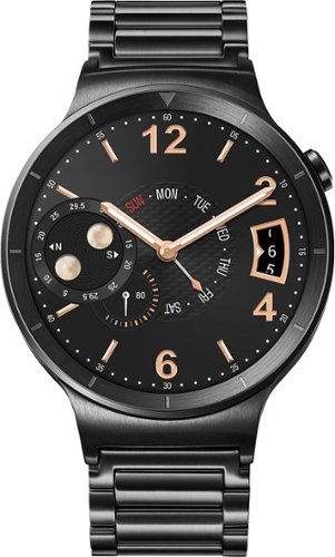 Huawei - Smartwatch 42mm Stainless Steel - Black Stainless Steel