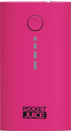  Tzumi - Pocketjuice Portable Charger - Pink