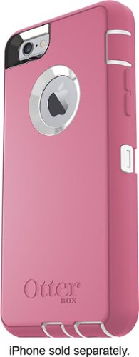  OtterBox - Defender Series Case for Apple® iPhone® 6 and 6s - Hibiscus Frost