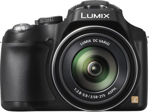  Panasonic - LUMIX DMC-FZ70KA 16.1-Megapixel Bridge Camera - Black