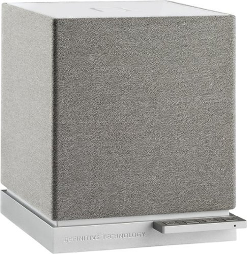  Definitive Technology - W7 4&quot; 90W 2-Way Wireless Speaker (Each) for Streaming Music - Gray/White