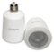 ION Audio - Sound Shine Portable Bluetooth Light Bulb Speakers (2-Piece) - White Only-Front_Standard