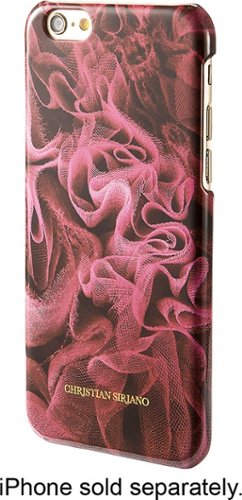  Christian Siriano - Hard Shell Case for Apple® iPhone® 6 and 6s - Dark Pink
