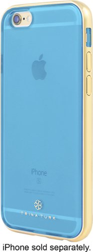  Trina Turk - Hard Shell Case for Apple® iPhone® 6 and 6s - Blue/Gold