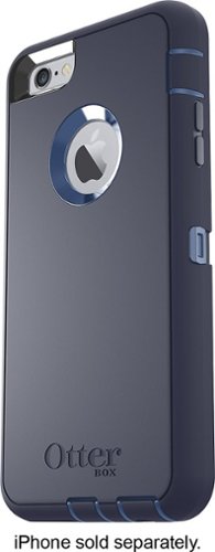  OtterBox - Defender Series Case for Apple® iPhone® 6 Plus and 6s Plus - Royal Blue/Admiral Blue
