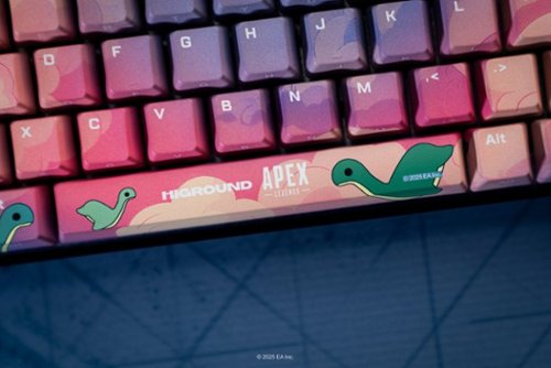 Higround APEX Legends Basecamp 65+ 65% Wired Mechanical Pre-Lubed TTC Venus Linear Switch Gaming Keyboard w/ RGB Backlighting - Nessie WORLDWIDE DELIVERY