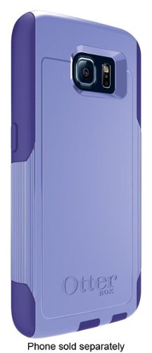  OtterBox - Commuter Series Case for Samsung Galaxy S6 Cell Phones - Purple Amethyst