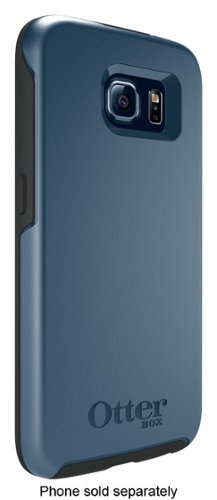  OtterBox - Symmetry Series Case for Samsung Galaxy S6 Cell Phones - City Blue