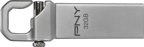  PNY - 32GB USB 3.0 Type A Flash Drive - Silver