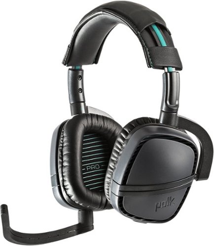  Polk Audio - Striker Pro ZX Wired Stereo Gaming Headset for Xbox One - Emerald Green/Black