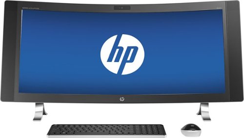  HP - ENVY 34&quot; Curved All-In-One - Intel Core i5 - 12GB Memory - 1TB Hard Drive - Silver