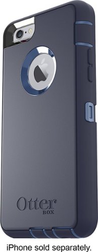  OtterBox - Defender Series Case for Apple® iPhone® 6 and 6s - Royal Blue/Admiral Blue