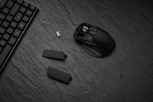 ASUS ProArt MD301 Optical Ergonomic Mouse with Hot-Swappable Switches and SmartShift Scroll Wheel - Wireless - Black BUY IN MIDDLE EAST