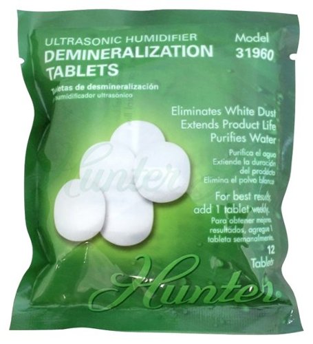  Hunter - Ultrasonic Humidifier Demineralization Tablets - White