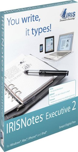  IRIS - IRISnotes Executive 2 Digital Pen - Black/Silver