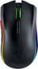 Razer - Mamba Wireless Laser Gaming Mouse with Chroma Lighting - Black-Front_Standard