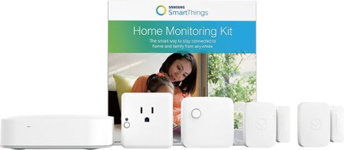  Samsung - SmartThings Home Monitoring Kit - White