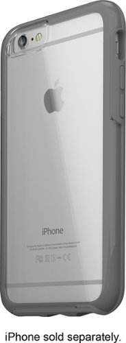  Otterbox - Symmetry Case for Apple® iPhone® 6 - Clear/Gunmetal Gray