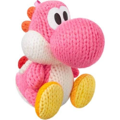  Nintendo - amiibo Figure (Pink Yarn Yoshi) - Pink
