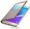 S-View Flip-Cover Case for Samsung Galaxy Note 5 Cell Phones - Gold-Front_Standard