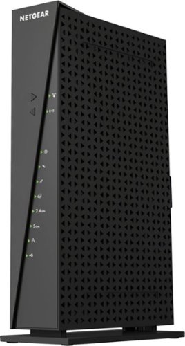 Image of NETGEAR - Dual-Band AC1750 Router with 16 x 4 DOCSIS 3.0 Cable Modem - Black