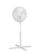 Black+Decker - 16-Inch Pedestal Fan, Oscillating Fan for Home and Office, with 3 Speed Settings - White-Front_Standard