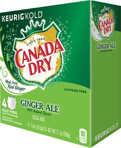  Keurig - Canada Dry Ginger Ale Kold Pods (4-Pack) - Multi