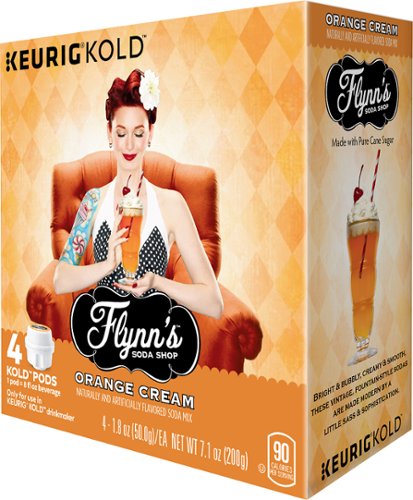  Keurig - Flynn's Soda Shop Orange Cream Kold Pods (4-Pack) - Multi