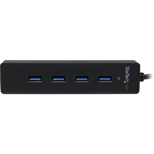 StarTech.com 4-Port USB 3.0 Hub - Black WORLDWIDE DELIVERY
